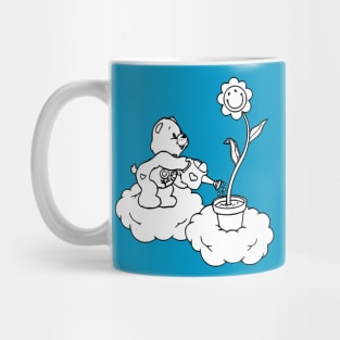 watering flowers Mug